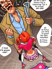 Cartoon porn comics. It is fantastic! This is the way you lick off your spouse every day?