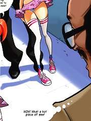 XXX Cartoons. They are a youthful newly-married pair. They're so nice jointly