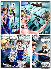 Cuckold cartoons with John and Jill