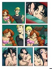 Erin Esurance porn cartoons. Erin showing her comic boobs and upskirt