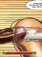 Cartoon porn pics. Damn you working that sweet white mouth on my black sausage