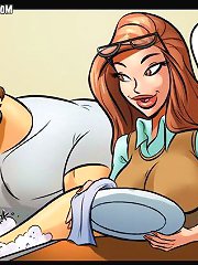 Jab comix with sexy couple